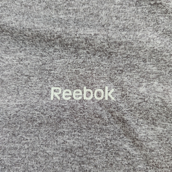 Reebok Men's Short Sleeve Shirt Large Gray Nice & Comfy - Picture 4 of 6